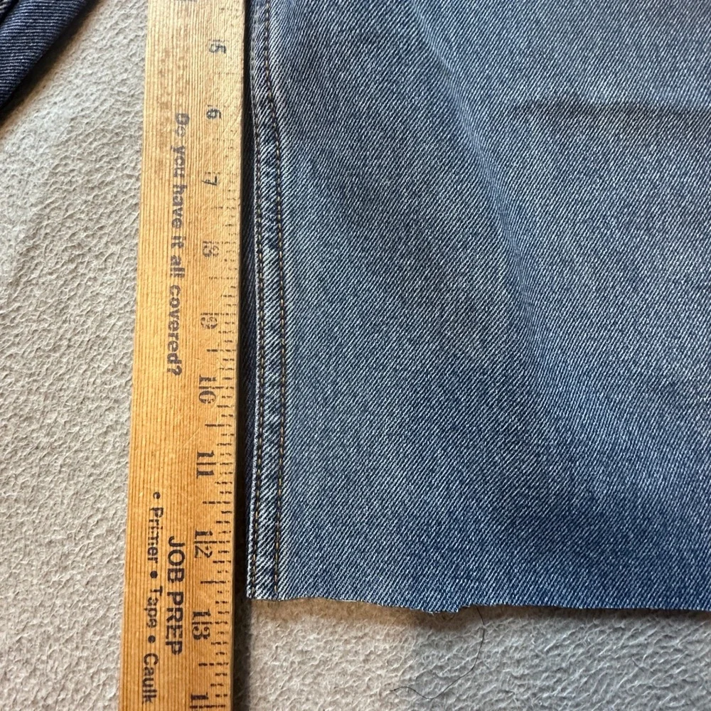 Vintage Levi's 506 Shorts Mens 38 Blue Orange Tab Denim Cut‎ Off Jorts 90s Y2K